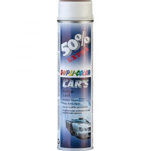 DUPLI COLOR краска спрей 50/50 белая глянцевая 0,6л